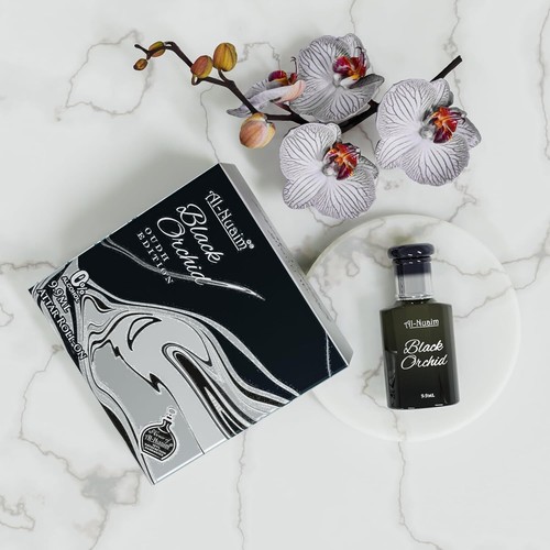 Al-Nuaim Black Orchid (6ml) Attar Roll On With Long Lasting Fragrance - Picture 6 of 6
