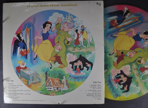 Walt Disneys Schneewittchen und die sieben Zwerge Kinder LP - Bild 2 von 2