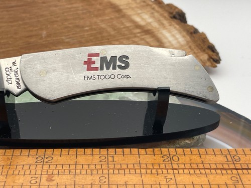 Vintage Zippo Stainless Steel Advertising Knife EMS made Bradford PA --499.24 - Picture 5 of 8