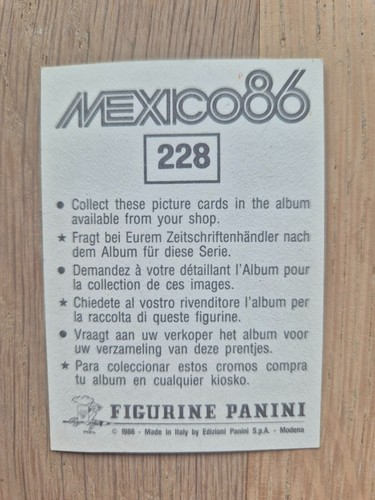 Panini FIFA World Cup 1986 - Pick your Sticker - 2/2 - 第 59/441 張圖片