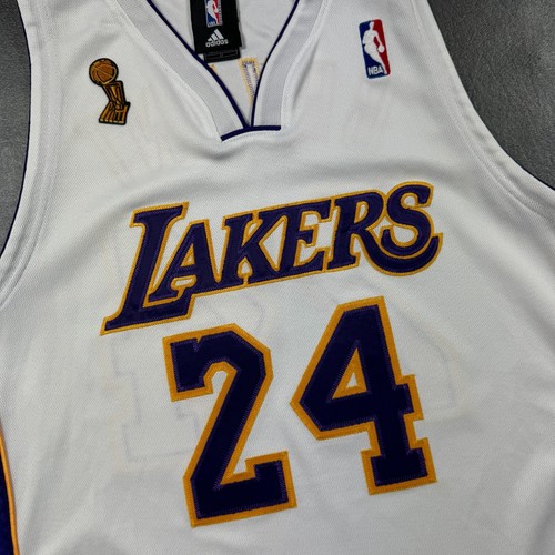 100% Authentic Kobe Bryant Adidas 2009 NBA Finals Lakers Jersey Size 44 Mens - Picture 3 of 11