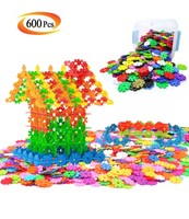 600 Pieces Brain Flakes Set Snowflakes Connect Interlocking Plastic Disc - A ... on sale 600 Pieces Brain Flakes Set Snowflakes Connect Interlocking Plastic Disc - A ... on sale
