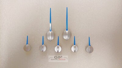 2002 Escalade Cluster Custom Blue Gauge Needle Set For GM Clusters ( 2003-2006) - Satin Hub, Direct Replacement, 5-Year Warranty Cadillac Escalade Gauge Pointers - Foto 5
