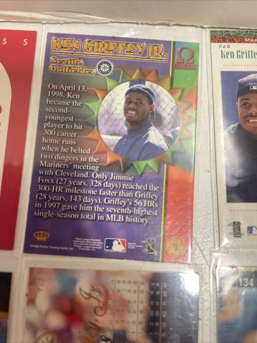 Ken Griffey Jr. (11) All Different HOF 8 - Picture 14 of 23