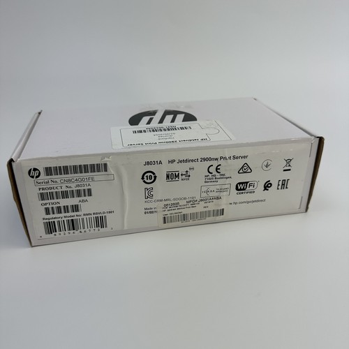HP Jet Direct 2900NW LAN Wifi Print Server J8031A-RSVLD-1501 - Picture 5 of 5