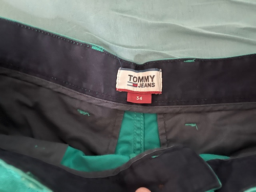 Tommy hilfiger shorts herren 34 gebraucht grün - Bild 4 von 4