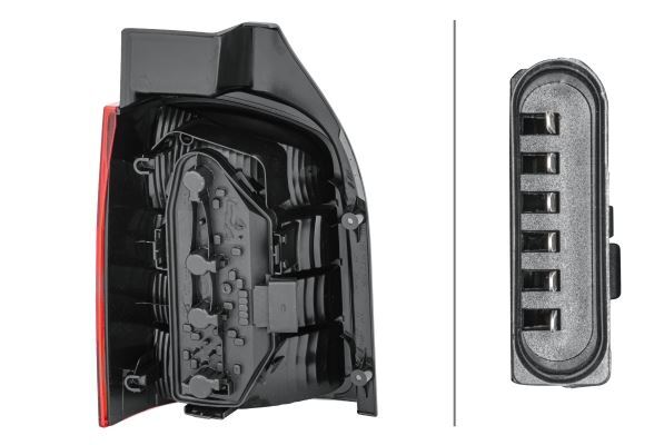 Feu arrière droit cassé ? Réparer votre VW Transporter T5 pour le contrôle technique