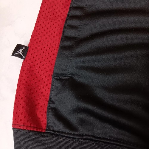 Air Jordan Jumpman Youth S Jacket Full Zip Athletic Black Red Mesh Flaws READ - Picture 8 of 15