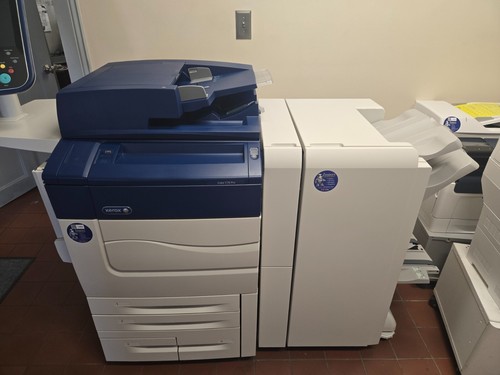 Xerox C70 Press Color Laser Commercial Production Printer Copier Scan 75PPM 184K