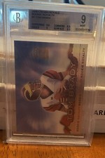 2000 Pacific Crown Royale Rookie Royalty Tom Brady #2 BGS 9 MINT ROOKIE RC