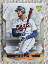 BYRON BUXTON 2019 TOPPS TRIPLE THREADS BASEBALL CARD #78  MINNESOTA TWINS MLB