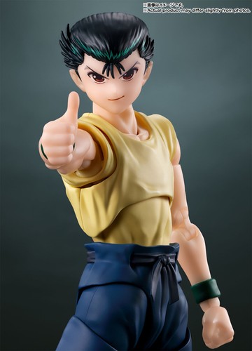 Yu Yu Hakusho Yusuke Urameshi 5.7in Anime Action Figure S.H.Figuarts Bandai NIB - Picture 7 of 9