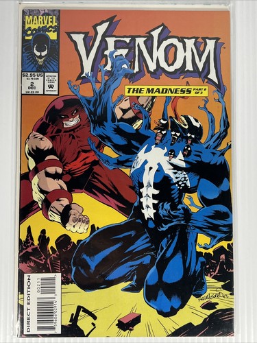 Venom: The Madness #1-2 1st App. Beck Underwood Marvel 1994 Kelley JonesVF/NM - Picture 7 of 11