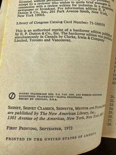 China Returns by Klaus Mehnert Signet First Printing 1972 PB (W) - Picture 4 of 4