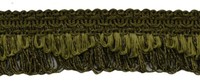 "Khaki GrüNes 1,5\" Wellenfransenband [Pro Yard]"