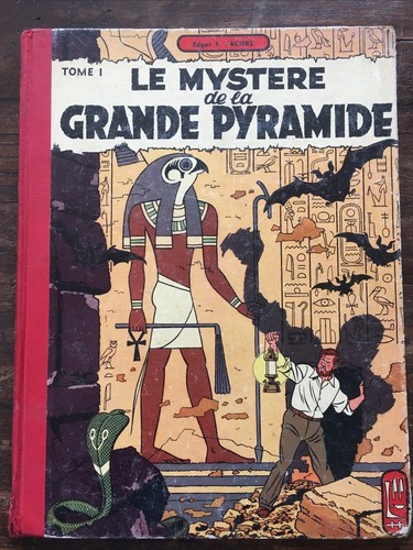 BLAKE UND MORTIMER ... DAS GEHEIMNIS DER GROSSEN PYRAMIDE ... BAND 1 .. 1954 .. EO - Bild 1 von 21