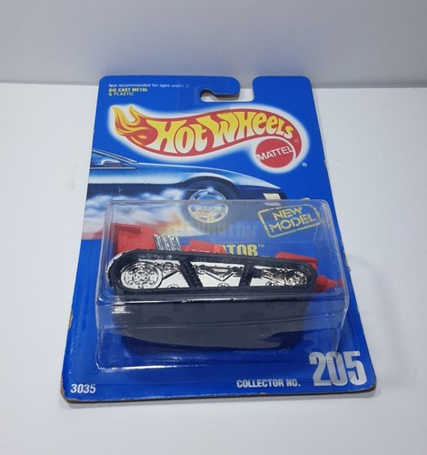 Hot Wheels 1991 Treadator # 205 BLUE CARD SERIES Diecast New - Picture 3 of 4