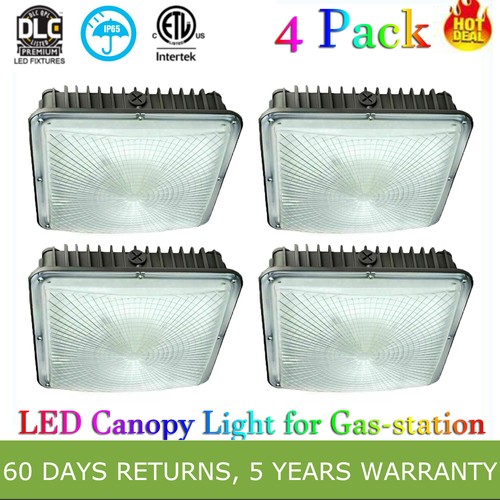 LED Canopy Lights 45W 70Watt (HID/HPS Replacement) Commercial Workshop Fixture - Picture 17 of 20