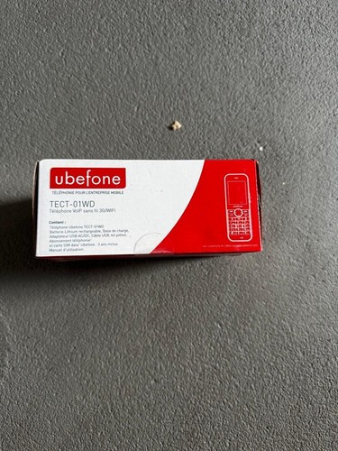 ubefone TECT-01WD 3G/WiFi VoIP Phone with Touchscreen – UBE-TECT-01WD - Afbeelding 2 van 2