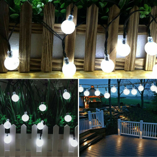 LED Solar String Light Patio Party Yard Garden Wedding Waterproof Indoor/Outdoor - Picture 5 of 23