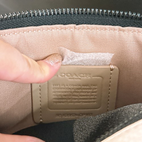 Bandolera Coach Wyatt nueva con etiquetas en lona exclusiva/en bloque de colores - Imagen 61 de 144