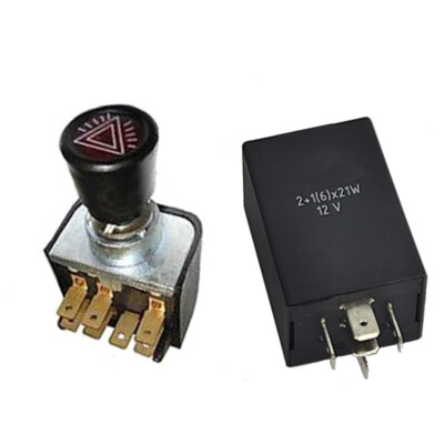 Warnblinkschalter Blinkgeber Blinker Schlepper Oldtimer-MF Blinkrelais  Neu