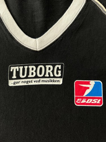 Vintage 1998 The Rolling Stones 55DSL Diesel Tuborg Promo Black T-shirt Sz L - Picture 4 of 11