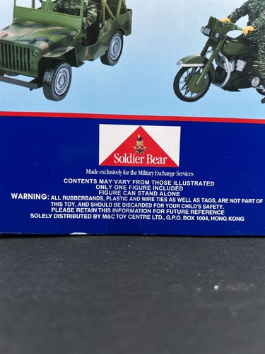 Soldier Bear World Peacekeepers Desert Infantry Action Figure 12" in Size New - Picture 10 of 11