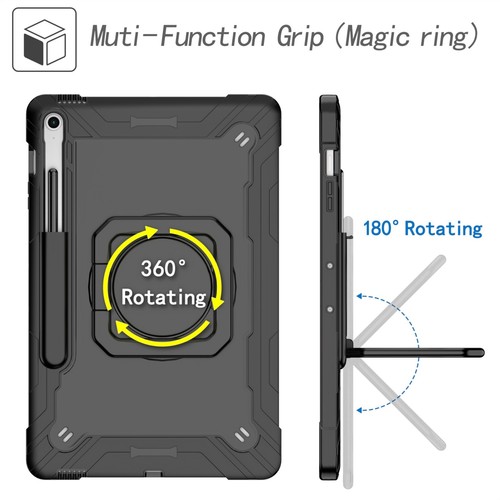 Samsung Tab S10 FE+ Case Full Body Protective Cover for Galaxy S10 FE Plus 13.1" - Picture 64 of 101