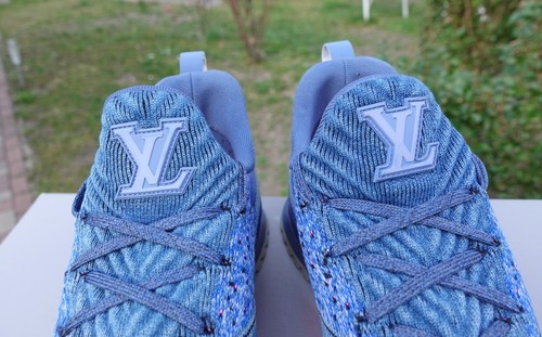 LOUIS VUITTON SHOES 45 shoe sneaker sneakers vnr runners runner blue - Bild 8 von 14