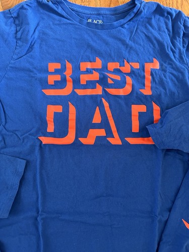 3 Children’s Place Best Dad Father’s Day Lot Large + Blue Lot - Picture 2 of 5
