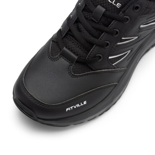 FitVille Men's Extra Wide Trail Running Hiking Shoes Sneakers Waterproof Outdoor - Picture 12 of 39