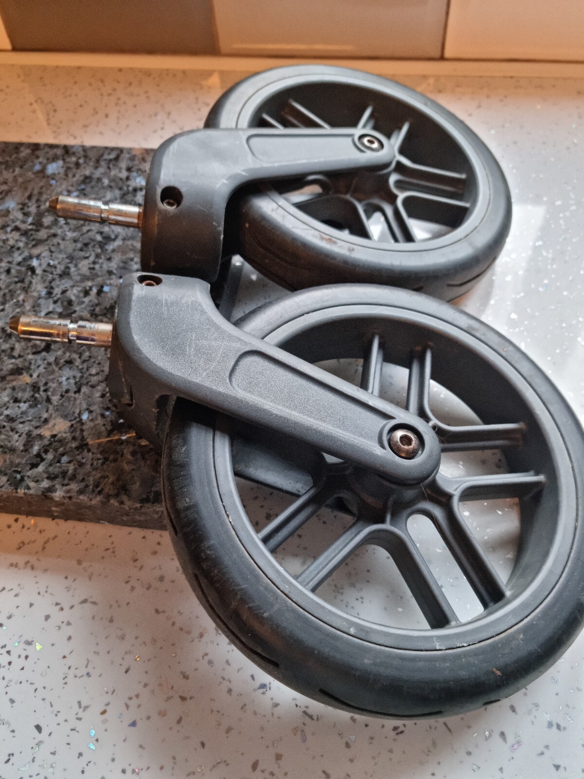 Uppababy Vista Front Wheels X2 eBay