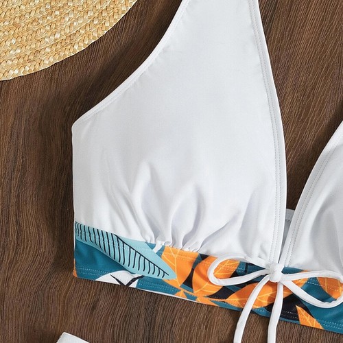 Damen Push Up Gepolsterter Badeanzug Damen Surfen Hohe Taille Rückenfrei Badeanzug - Bild 11 von 21