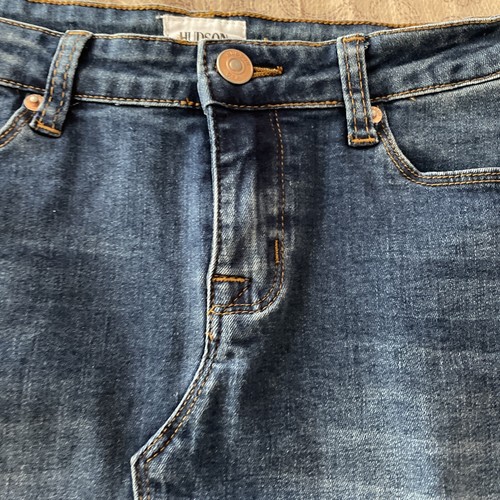 Hudson Jeans Girls Denim Skirt Size 16 New Without Tags $68 Jean Skirt Cute - Picture 2 of 8