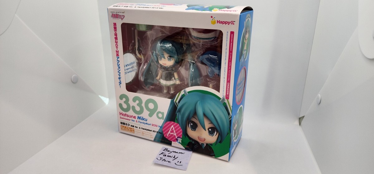 Nendoroid #339a Hatsune Miku Swimsuit Ver. & FamilyMart 2013