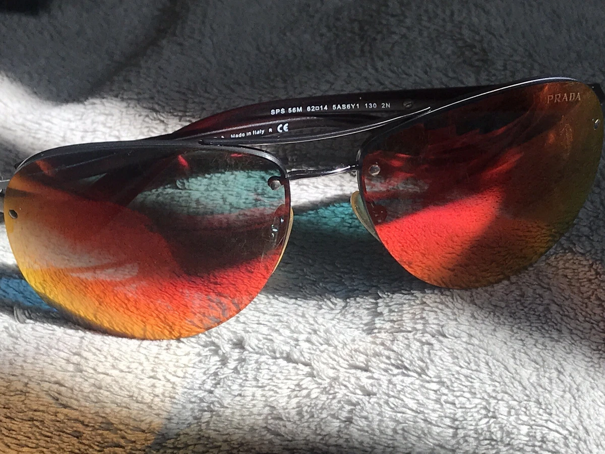 Prada orange sunglasses sale