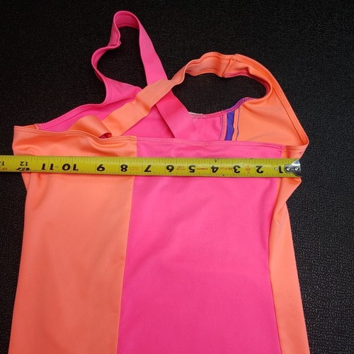 Circo Girls Size L Large 10/12 Orange Swimming Top - Picture 7 of 7