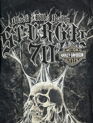 Harley-Davidson black hills rally sturgis t-shirt size xl rapid city sd - Picture 3 of 9