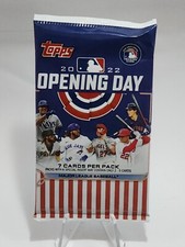 2022 TOPPS OPENING DAY MLB FACTORY SEALED PACK BASEBALL CARDS