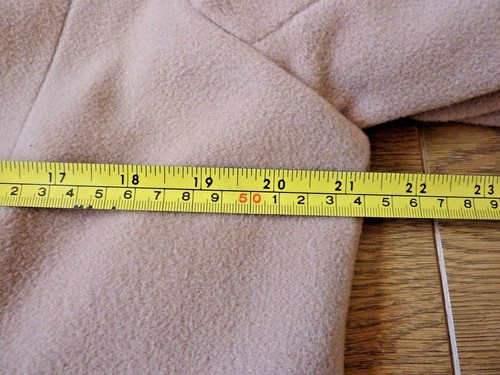 Dorothy Perkins trench coat donna vintage misto lana e cashmere beige UK 16 - Foto 6 di 12