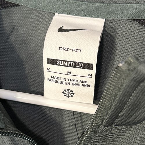 NUEVO CON ETIQUETAS Nike Dri-Fit Academy Chaqueta de Pista Para Hombre Talla M Calce Ajustado DV9753 Verde - Imagen 5 de 11