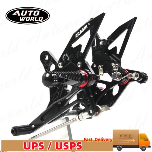 Reposapiés negro para Suzuki SV650 SV650X SV650S 2024 2025 Racing - Imagen 6 de 15