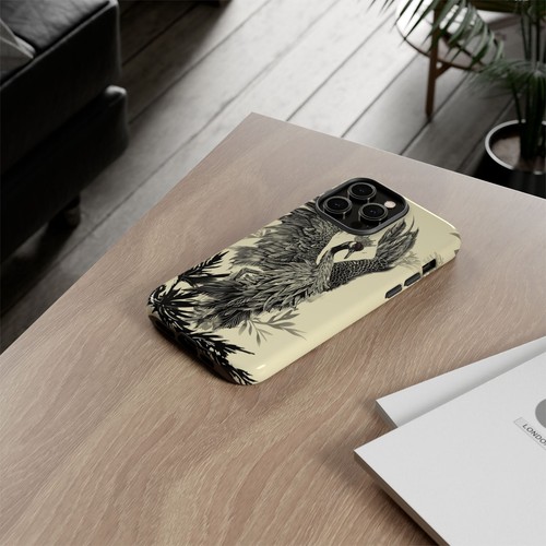 Red Crowned Crane Bird Phone Case for iPhone, Samsung Galaxy, Pixel - 第 29/175 張圖片