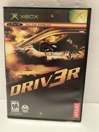 XBOX Driver 3 Driv3r Xbox Spiel komplett CIB