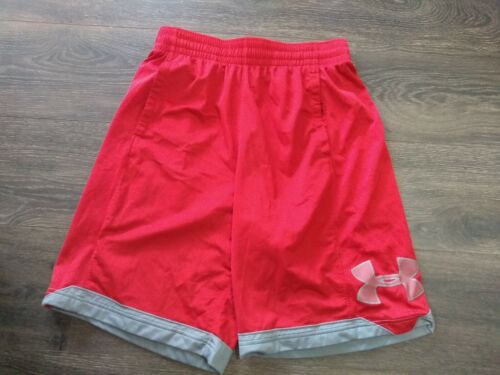 Men's Under Armour Red Heat Gear Size Medium Shorts! Sku#29