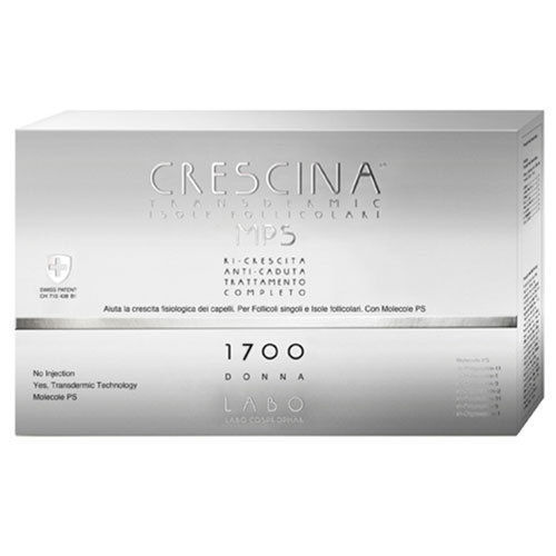 LABO CRESCINA TRANSDERMIC MPS ISOLE FOLLICOLARI TRATT COMPL 1700 Donna10+10Fiale - Picture 1 of 1