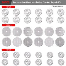 36Pcs N90335004 Car Heat Shield Repair Kit Exhaust Heat Shield Clips Accessories