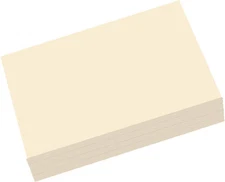8.5”x11” Cream Drawing Paper, 80gsm Sketch Paper for Markers, Kids Art, 70 Sheet