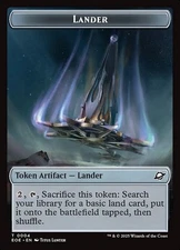 Lander C Token Foil #4 | TEOE Edge of Eternities | MTG